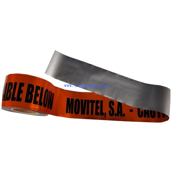 buried Electric Line Detectable Marking Tape